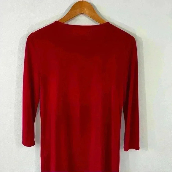 Chicos size 0 red layered tunic - Picture 6 of 6